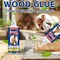 Wood Glue, Professional Furniture Repair Glue, Waterproof Clear Wood Glue for Furniture Heavy Duty, Strong Wood Glue for Crafts, Furniture, Wood Floor and Wood Products-180ml